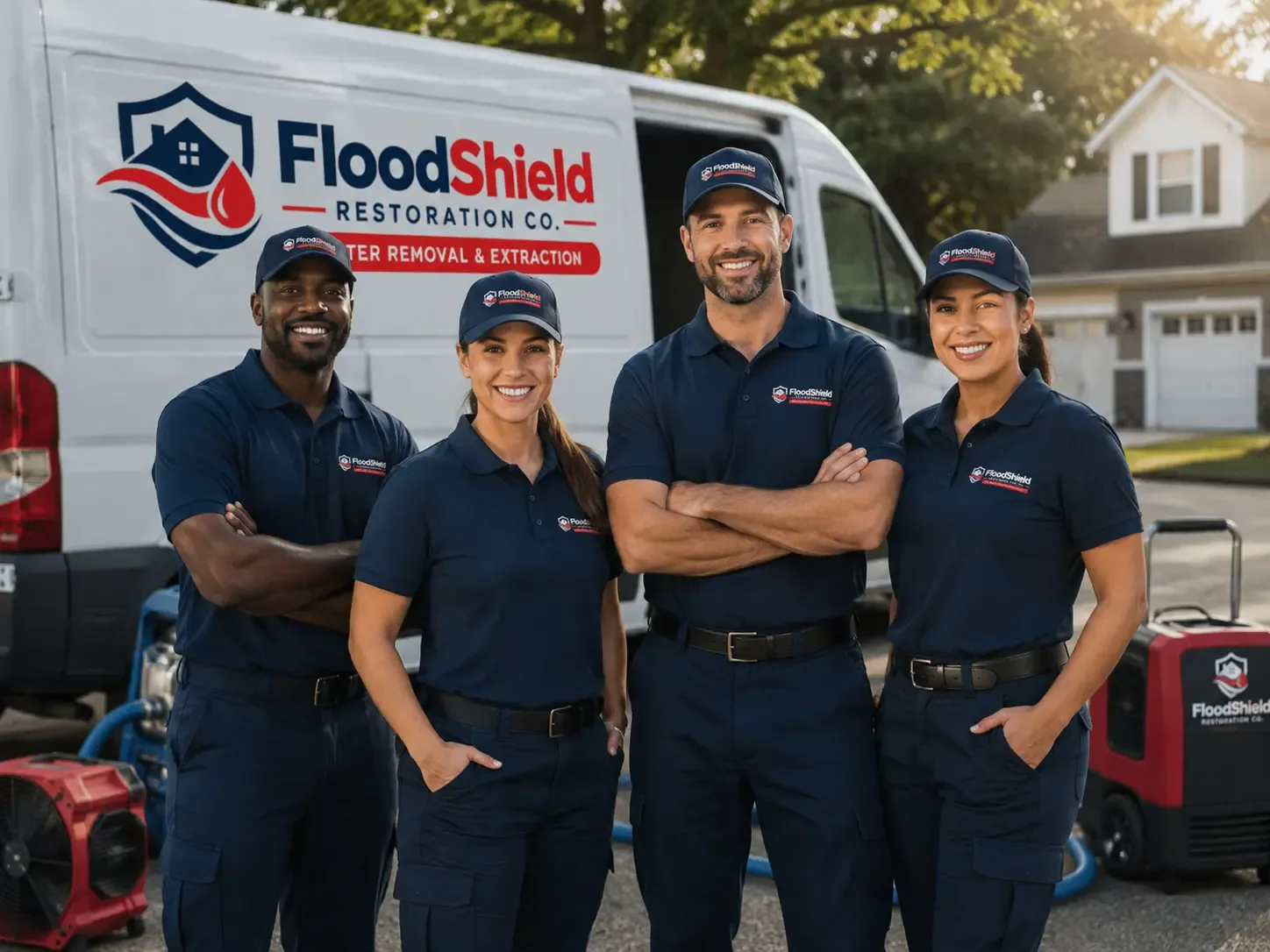 Flood Damage Restoration company in Gilbert, PA