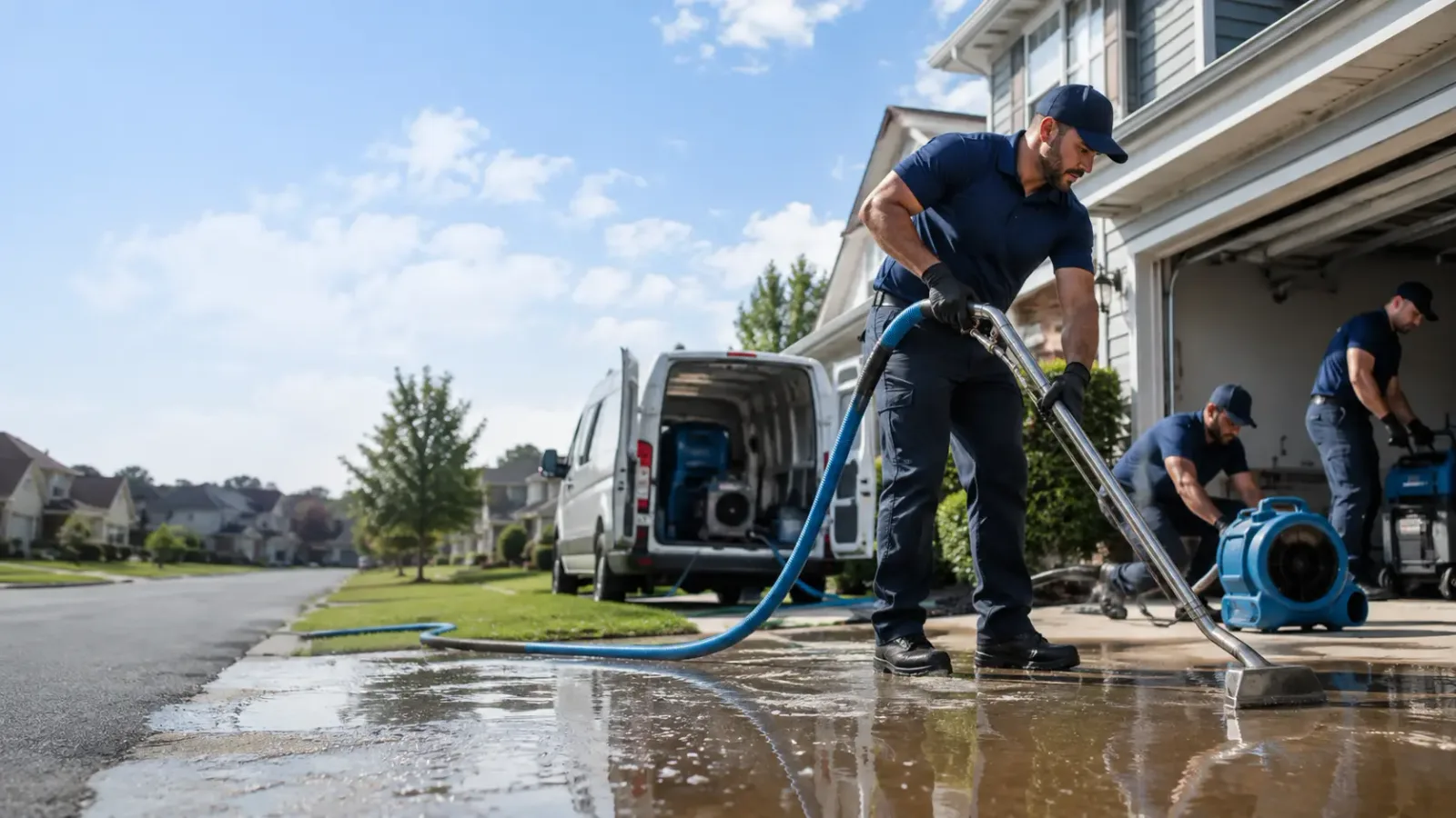 Flood Damage Restoration in Gilbert, PA
